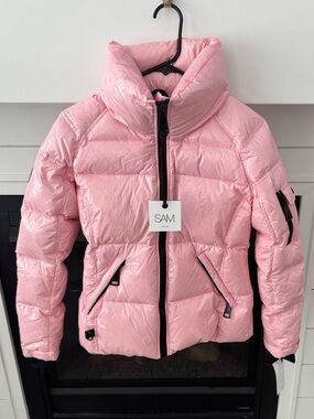 Sam Women's Freestyle Down Jacket Cotton Candy Small New